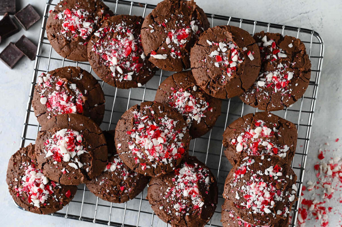 Chocolate Peppermint Cookies - Harvest Chocolate