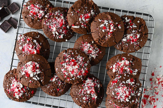 Chocolate Peppermint Cookies - Harvest Chocolate
