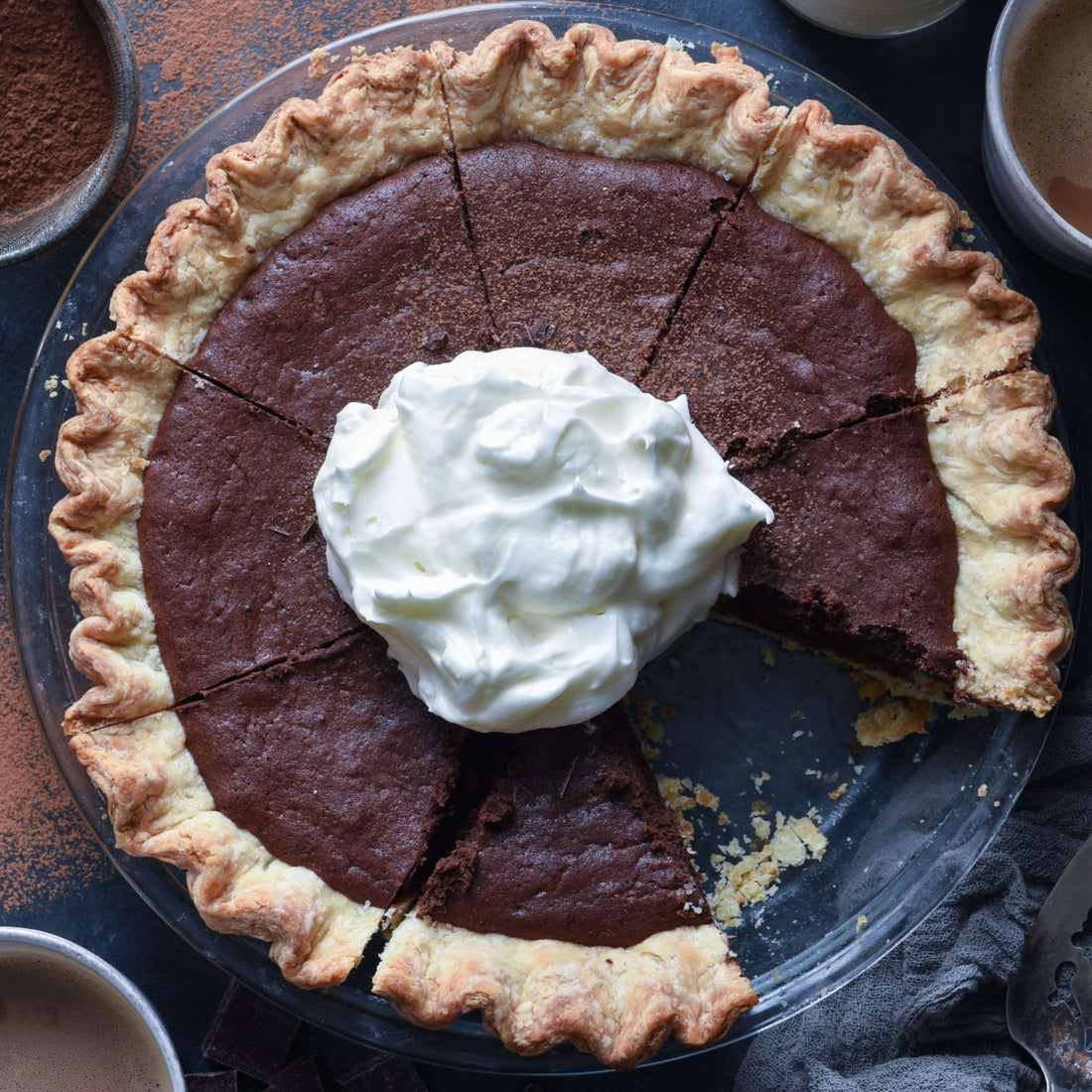 Harvest Chocolate Brownie Pie Recipe - Harvest Chocolate
