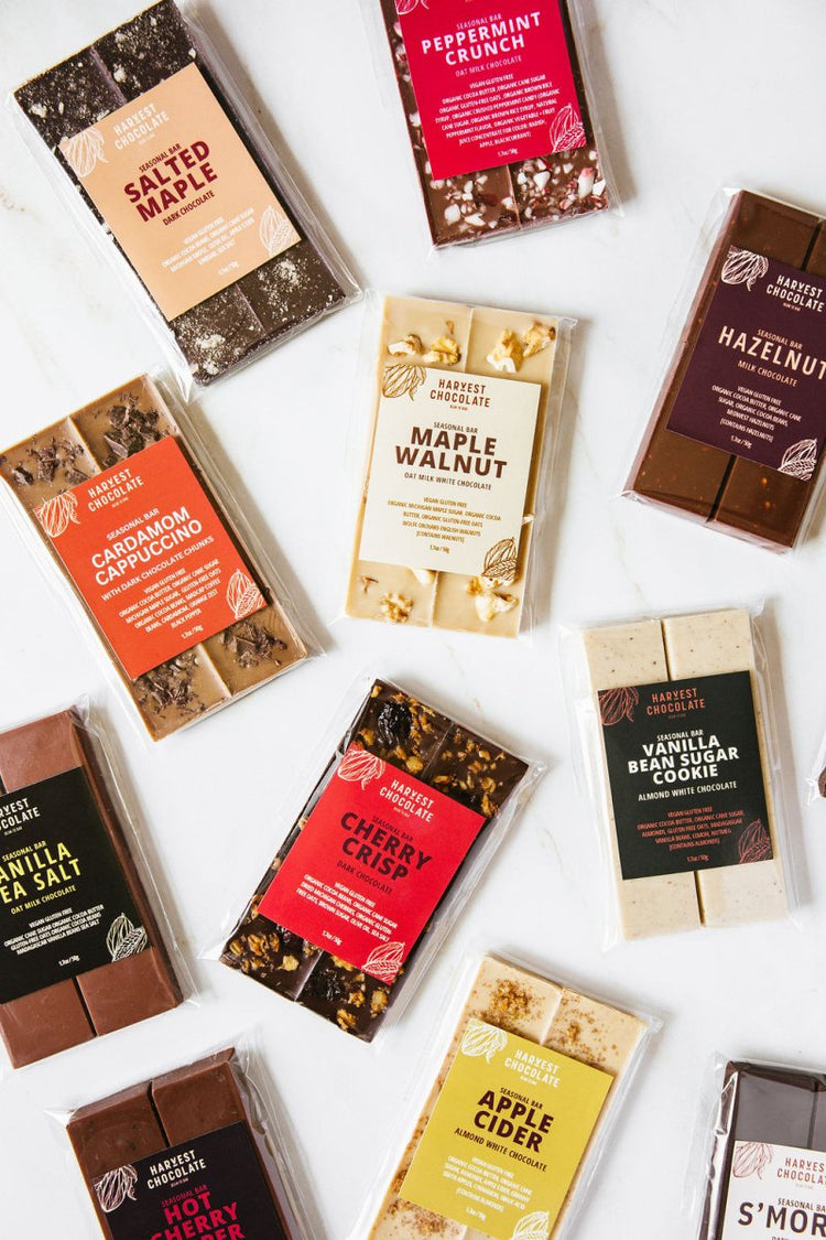 SEASONAL CHOCOLATE BARS - Harvest Chocolate
