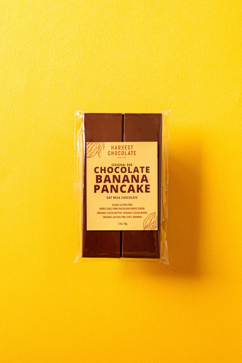 Chocolate Banana Pancake – bean - to - bar chocolate by Harvest Chocolate