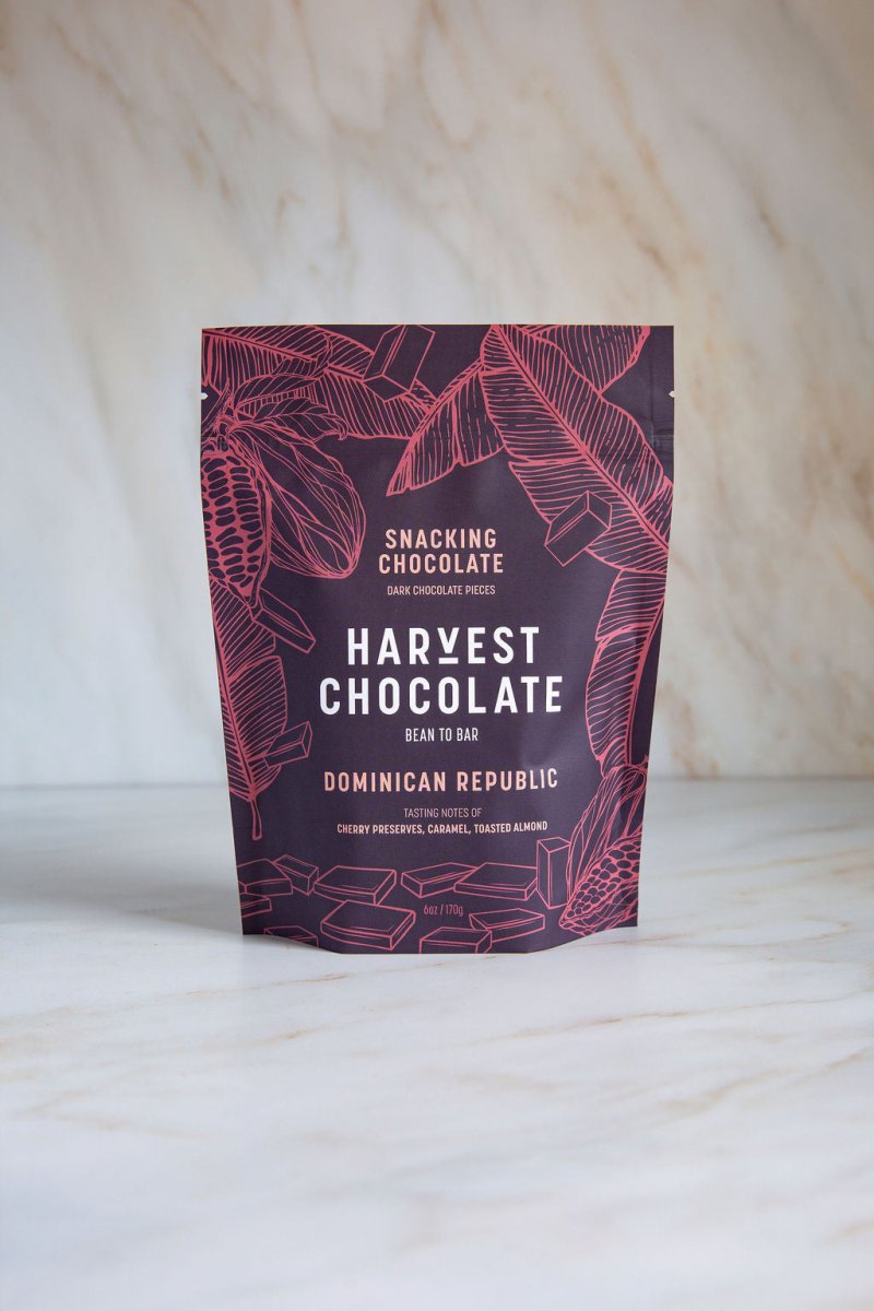 Dominican Republic Snacking Chocolate – bean - to - bar chocolate by Harvest Chocolate