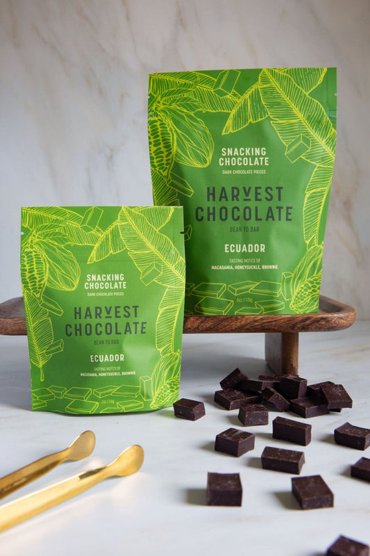 Ecuador Snacking Chocolate – bean - to - bar chocolate by Harvest Chocolate