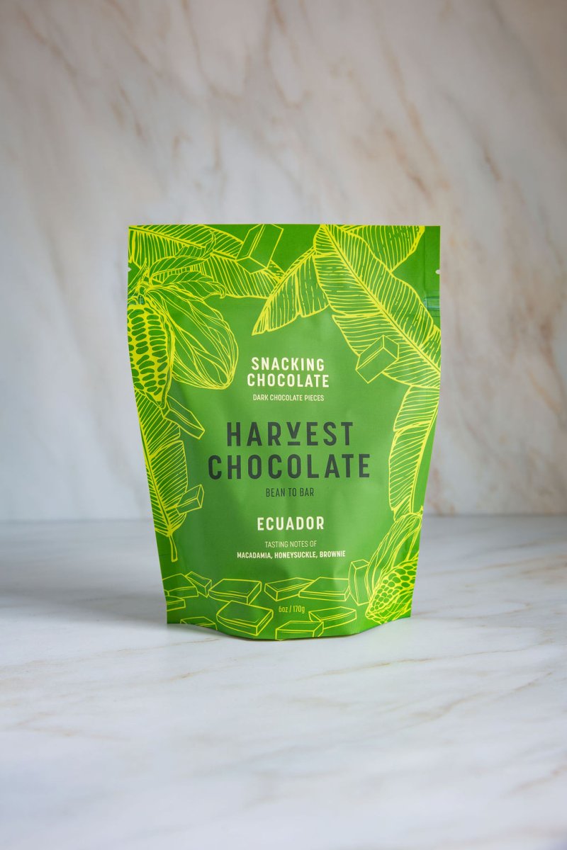 Ecuador Snacking Chocolate – bean - to - bar chocolate by Harvest Chocolate