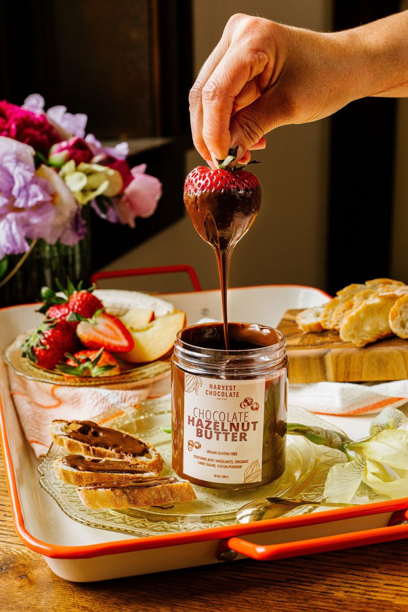 Chocolate Hazelnut Butter – bean - to - bar chocolate by Harvest Chocolate
