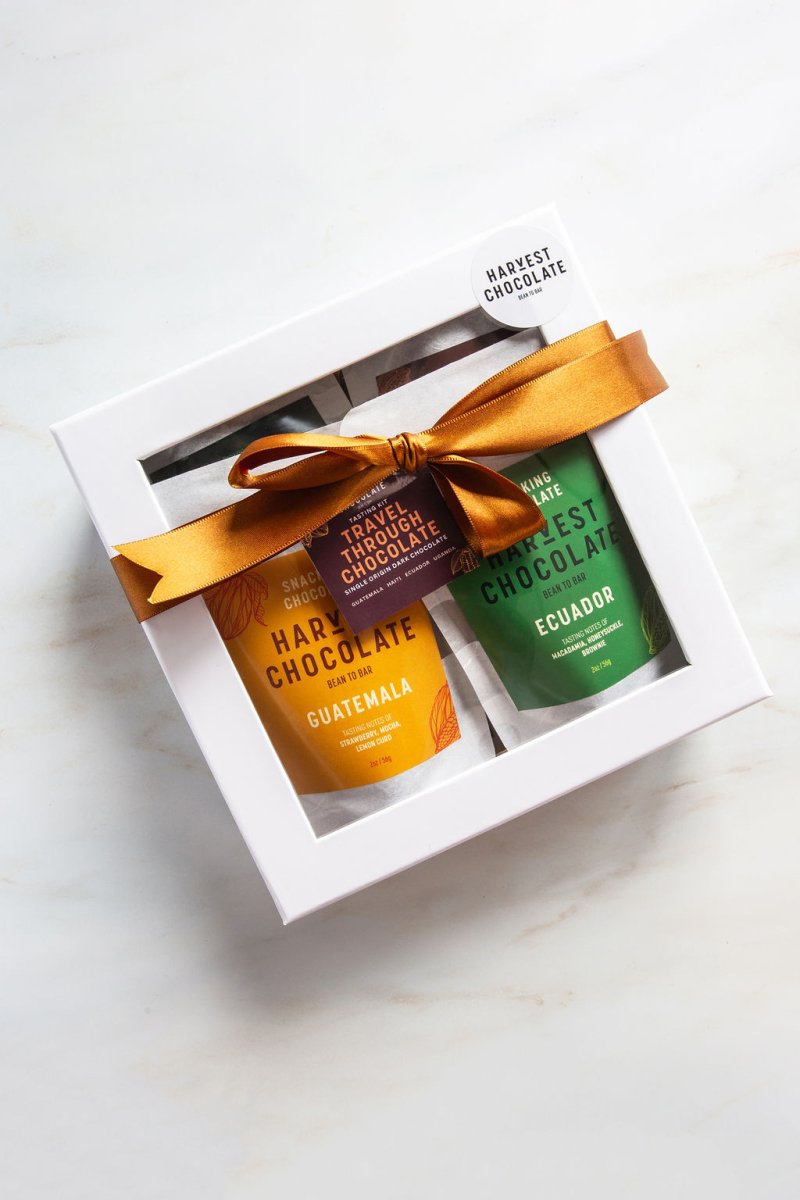 Travel Through Chocolate Gift Box – bean - to - bar chocolate by Harvest Chocolate