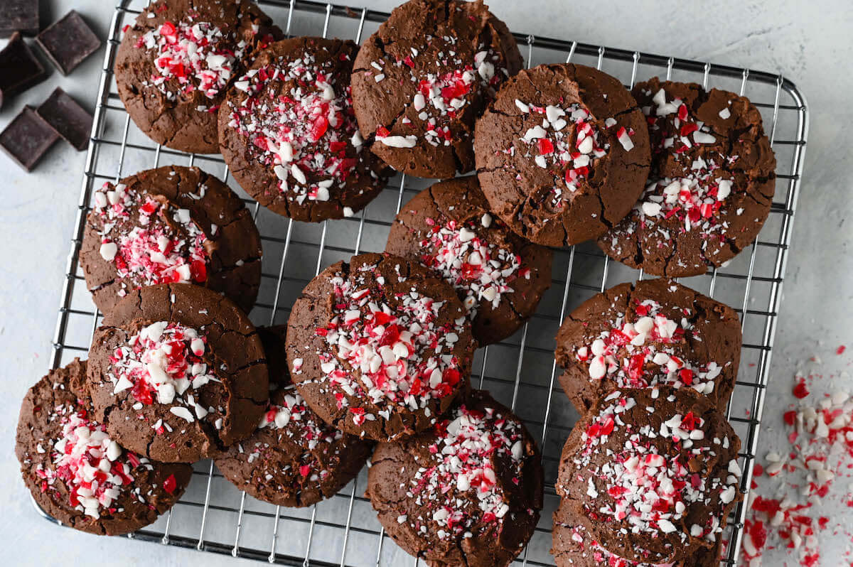 Chocolate Peppermint Cookies - Harvest Chocolate