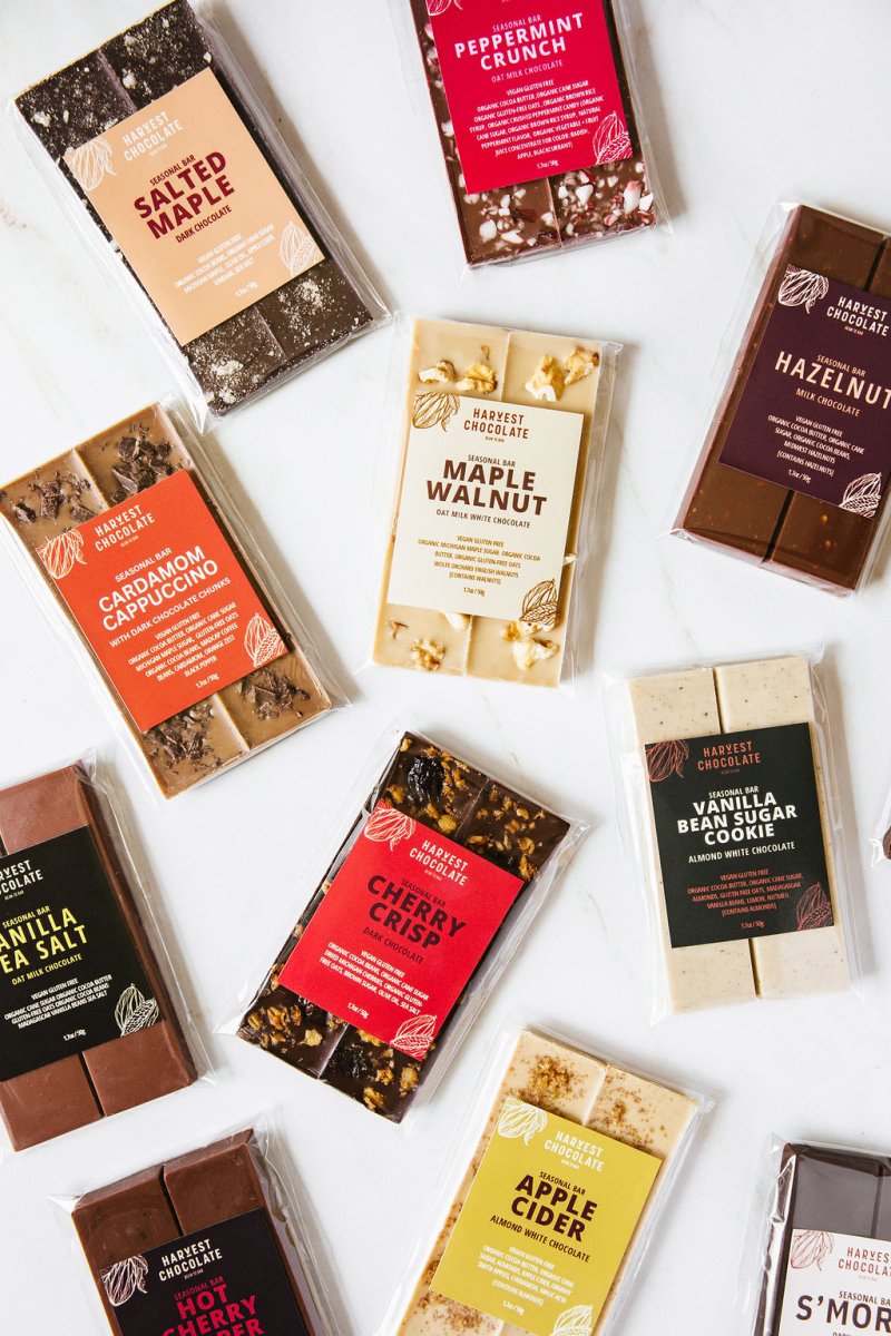 SEASONAL CHOCOLATE BARS - Harvest Chocolate