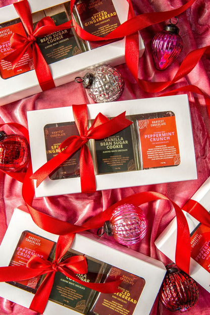 2025 Holiday Chocolate Bar Gift Set – bean - to - bar chocolate by Harvest Chocolate
