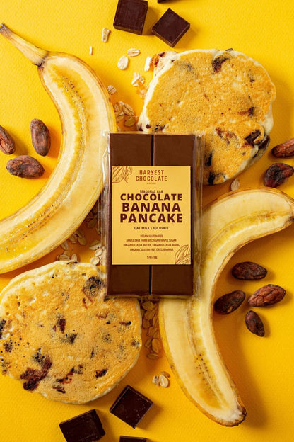 Chocolate Banana Pancake - Harvest Chocolate