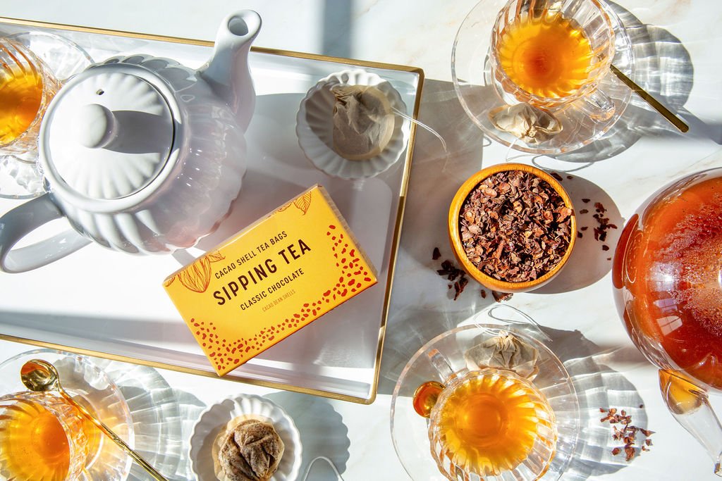 Classic Chocolate Tea – bean - to - bar chocolate by Harvest Chocolate