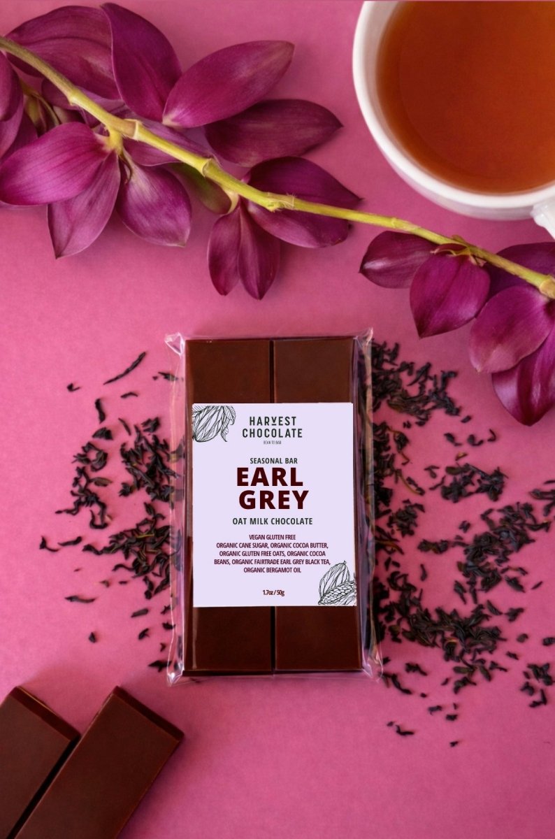 Earl Grey – bean - to - bar chocolate by Harvest Chocolate
