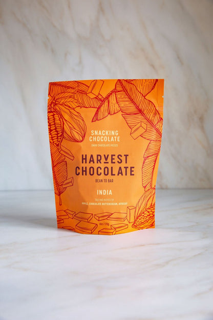 India Snacking Chocolate – bean - to - bar chocolate by Harvest Chocolate