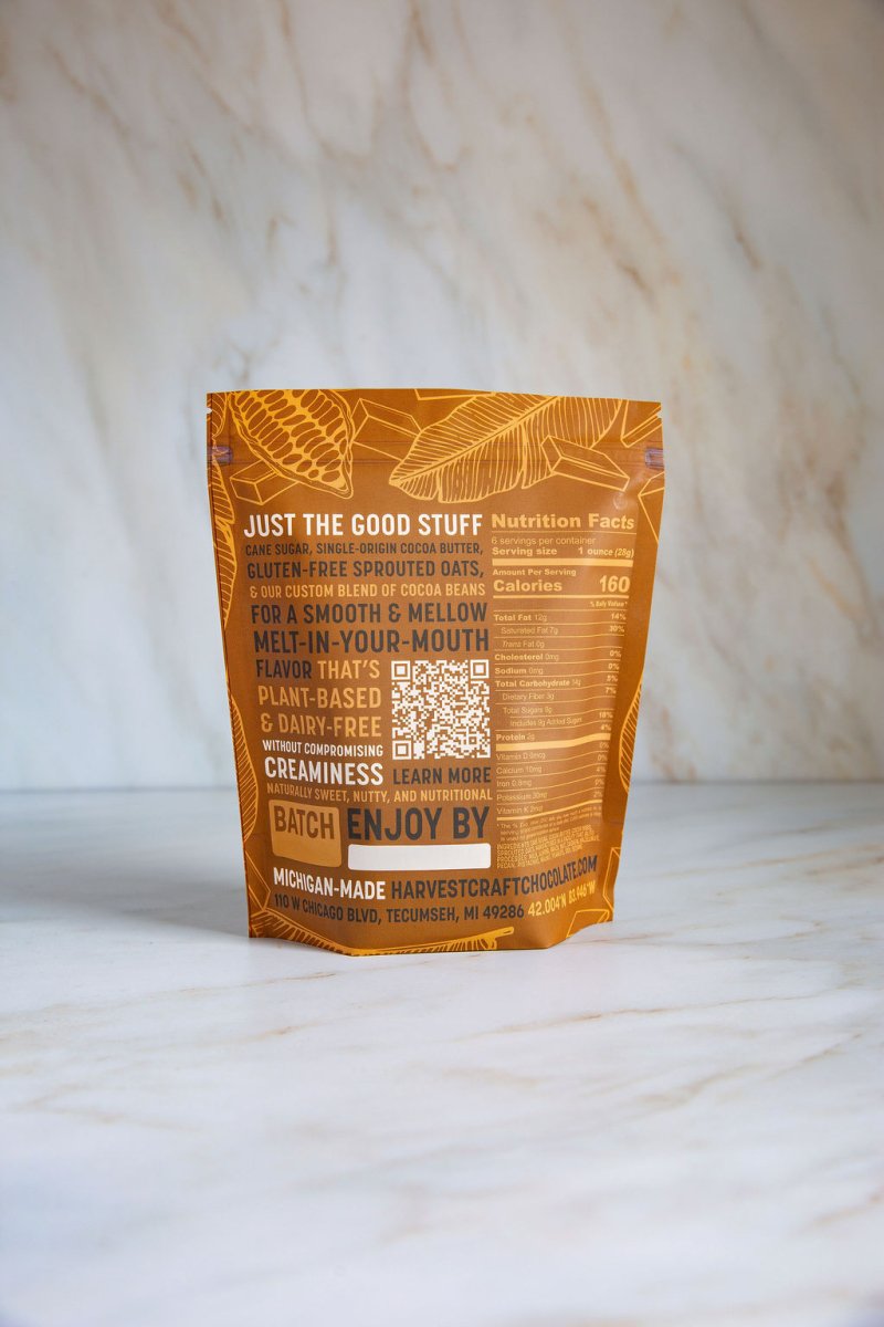 Oat Milk Snacking Chocolate – bean - to - bar chocolate by Harvest Chocolate