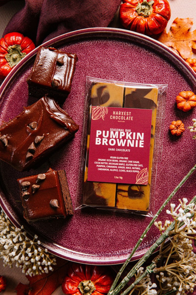 Pumpkin Brownie - COMING SOON – bean - to - bar chocolate by Harvest Chocolate