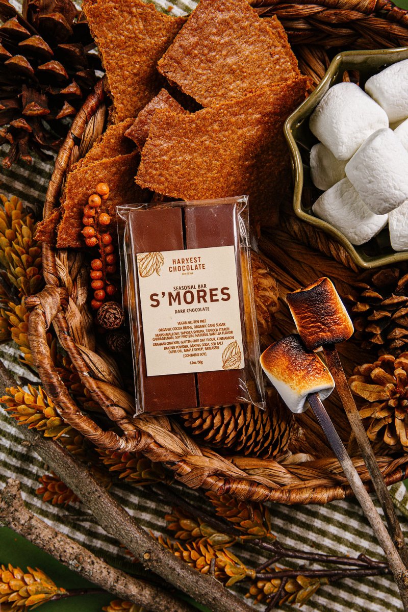 S'mores – bean - to - bar chocolate by Harvest Chocolate