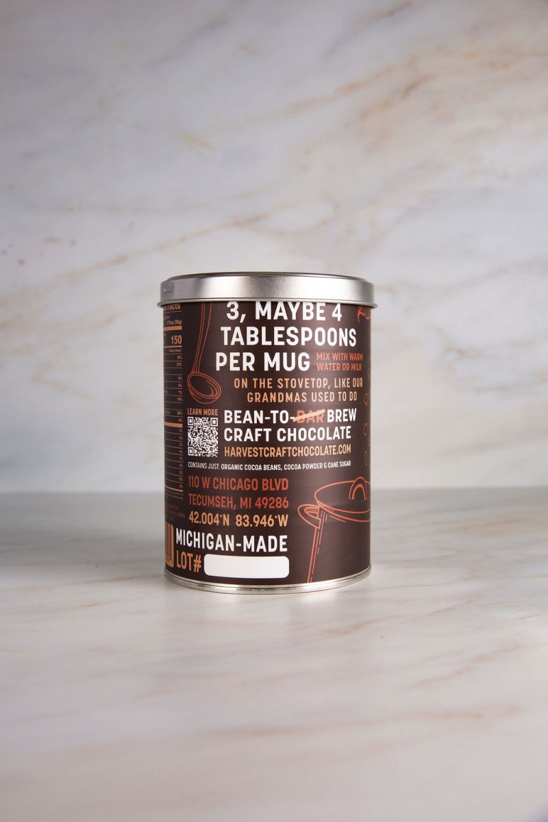 Stovetop Hot Chocolate – bean - to - bar chocolate by Harvest Chocolate