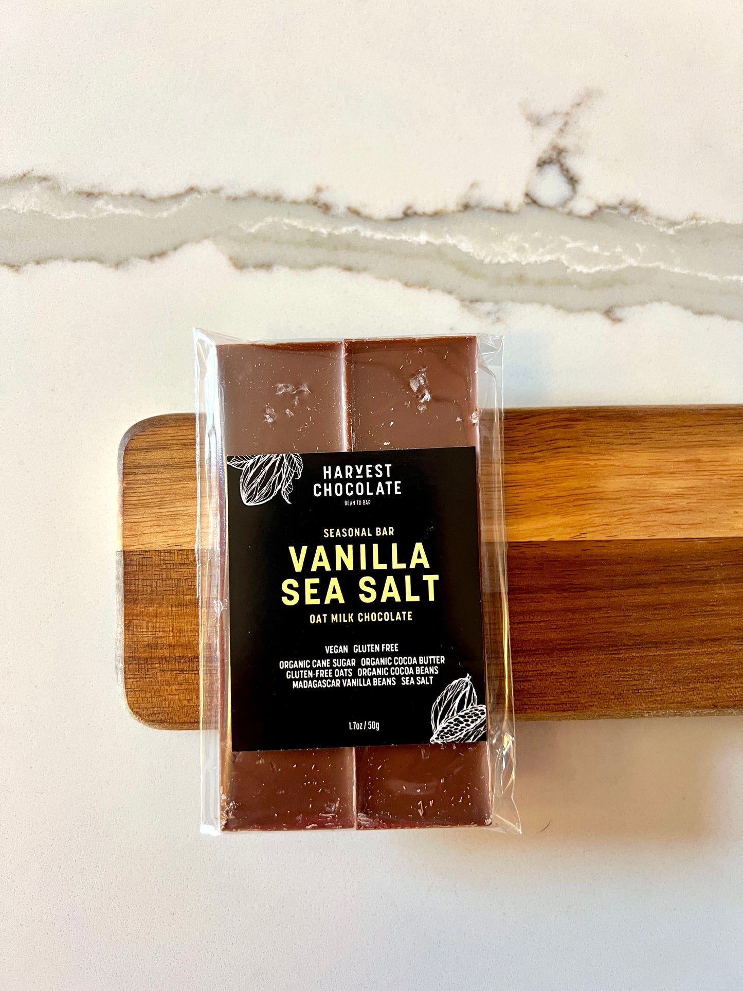 Vanilla Bean Sea Salt - Harvest Chocolate